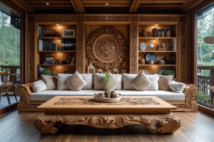 La décoration en bois personnalisée pour intérieur : une touche unique et chaleureuse