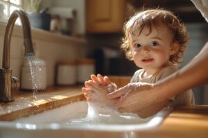 Comment apprendre à vos enfants à se laver les mains?